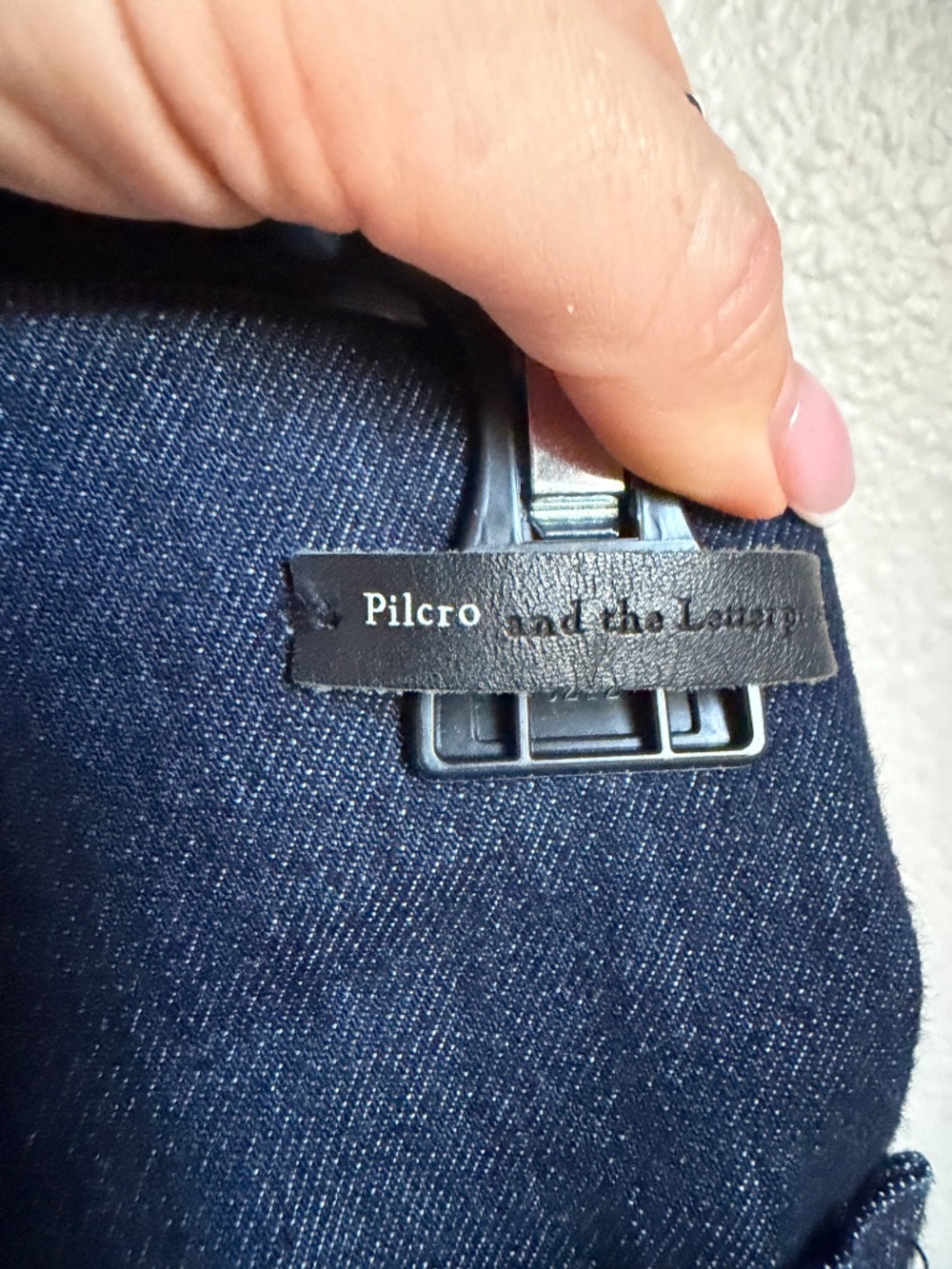 Pilcro High-Rise Performance Denim Leggings Denim Dark Sz 25 - Picture 10 of 13